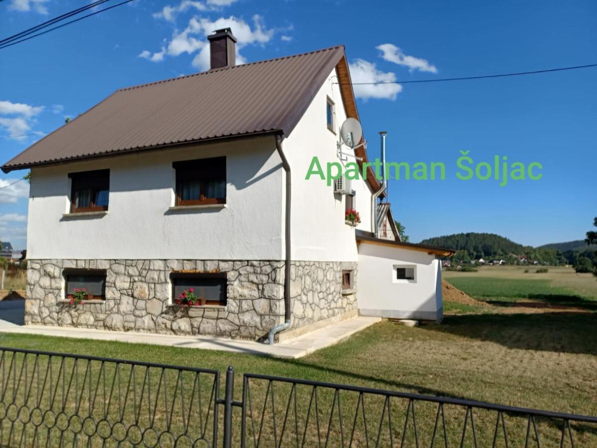 Apartman Soljac Perusic Exteriér fotografie